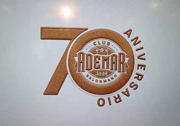 Nuevo logo, camiseta especial y un partido en la Plaza Mayor para celebrar los 70 años del Ademar
