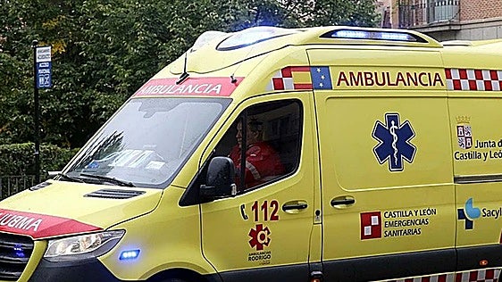 Cinco heridos, entre ellos dos menores, trasladados al Hospital tras un accidente en Sariegos