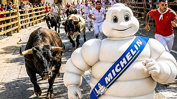 La empresa Michelin desautoriza el uso de su marca en un cartel taurino de Sahagún