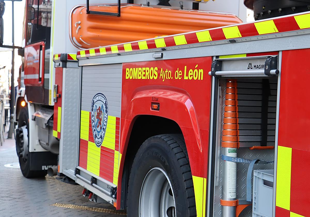Imagen de archivo de los Bomberos de León.