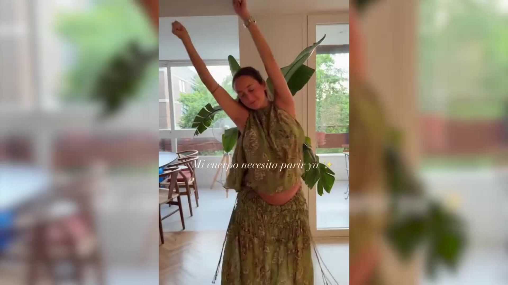 Lucía Pombo, de 40 semanas, está deseando dar a luz