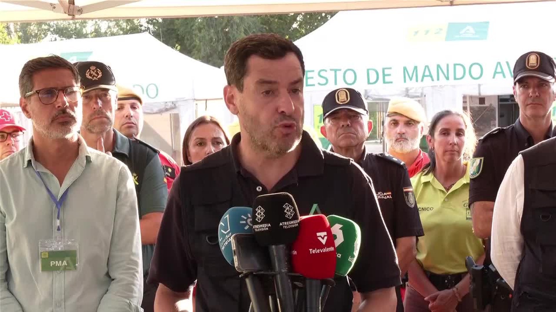 Moreno informa que 114 desalojados por incendio en Niebla podrán regresar a sus hogares