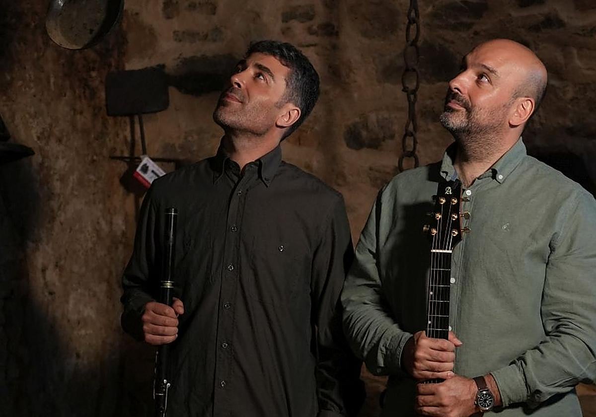 Ignacio Martínez y Diego Gutiérrez, integrantes de Mirlo.