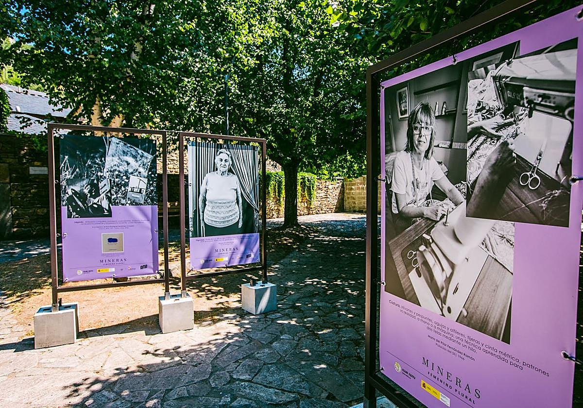 La Fundación Sierra Pambley de Villablino acoge hasta el 27 de septiembre la muestra 'Mineras: femenino plural'