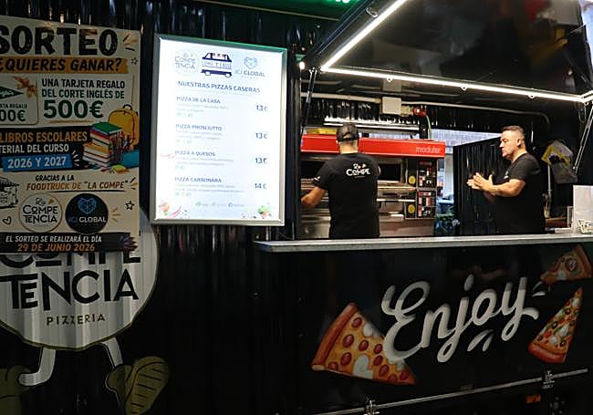 Imagen de la pizzería.