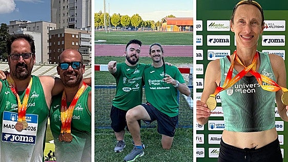 Lluvia de medallas para el ULE Sprint, que triunfa en todas sus categorías