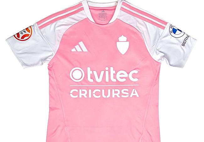 Camiseta alternativa de la Ponferradina para esta temporada.