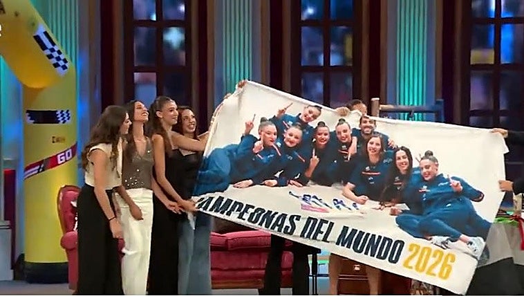 Las 'Andreas' y sus compañeras campeonas del mundo piden más recursos en 'La Revuelta'