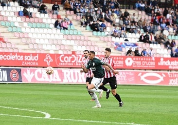 La Ponferradina rasca un punto en Zamora tras una primera parte excepcional pero sin goles
