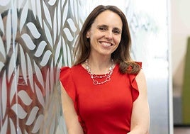Carmen Perrino, leonesa en Bélgica.