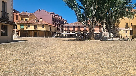 El 'amarillín' de la plaza del Grano