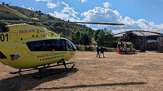 Rescatan a una montañera indispuesta y lesionada en Picos de Europa