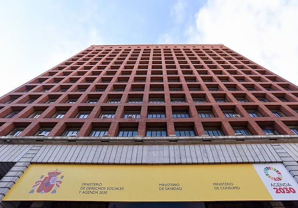 Ministerio de Sanidad.