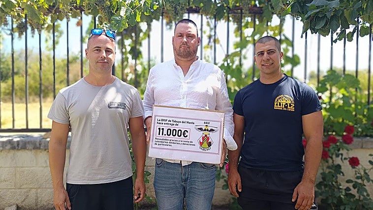 Un afectado por los incendios, que pasó 90 días en el hospital, recibe 11.000 euros solidarios