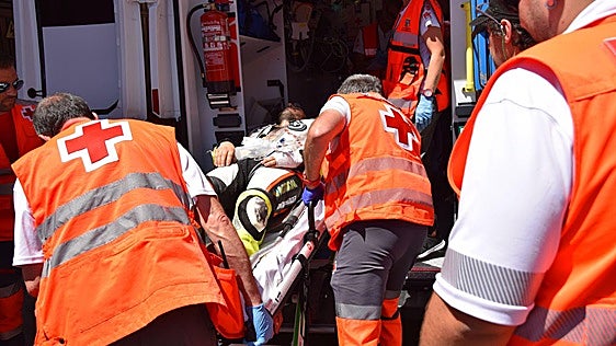 Un nuevo accidente en el Gran Premio de Velocidad de La Bañeza deja herido a un piloto
