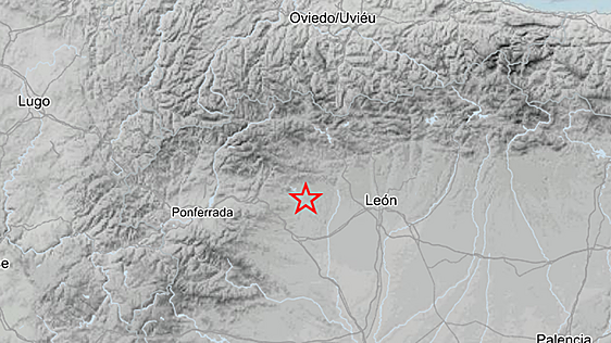 Los terremotos en la provincia de León «apenas se han sentido» y el más grave fue en 1605
