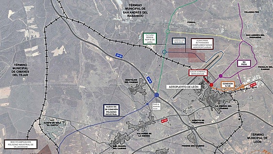 León Propone busca apoyos para la apertura de un vial de la AP-66 hasta el polígono industrial de Villadangos del Páramo