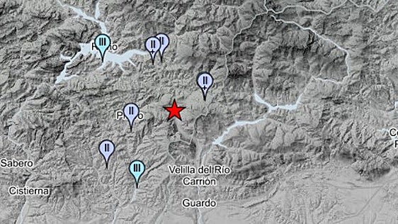 Dos terremotos en Prioro y Boca de Huérgano hacen temblar el norte de la provincia de León
