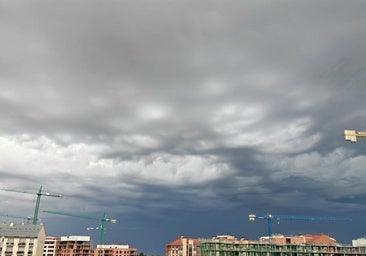 Tormenta en el cielo de León a comienzos de septiembre de 2026.