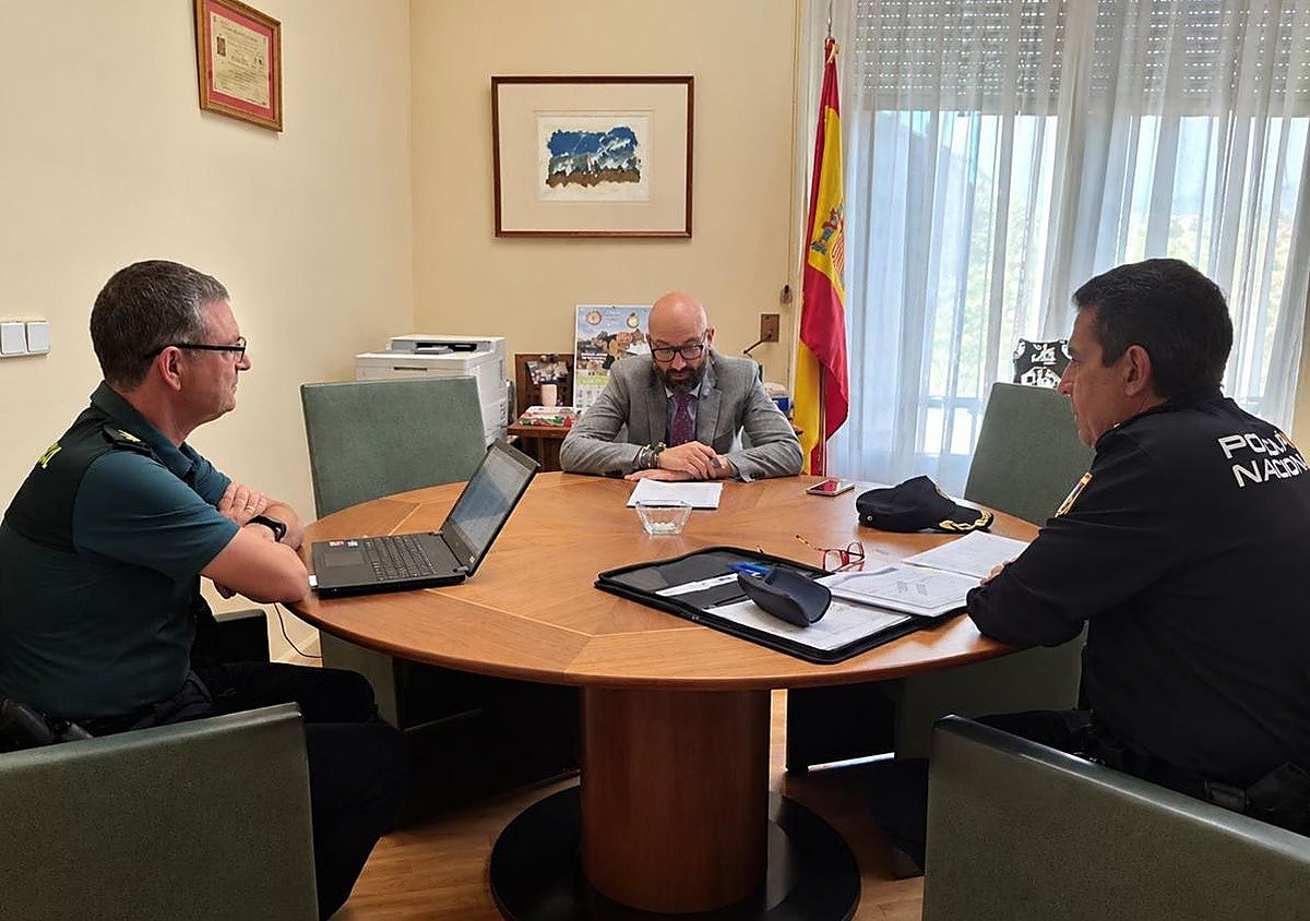 Reunión de seguridad este lunes.