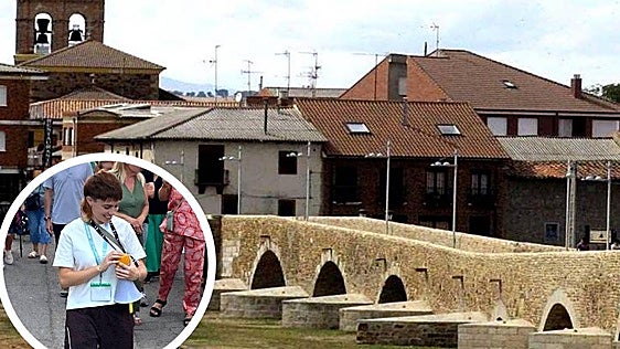 Claudia Sánchez, la leonesa que transforma la historia de Hospital de Órbigo en una novela gráfica