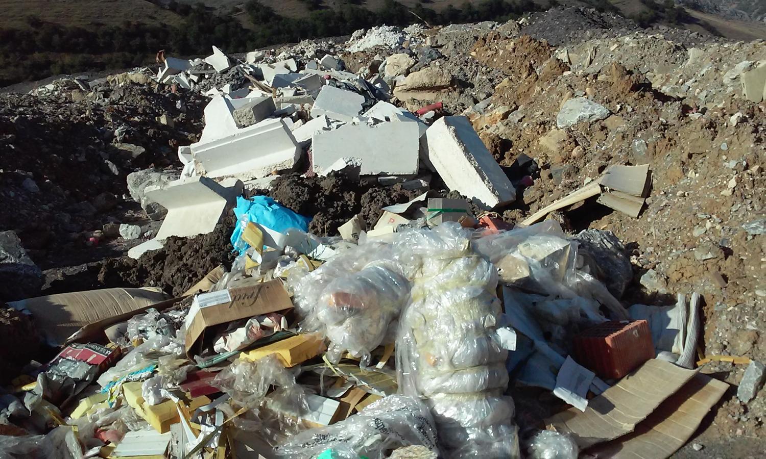 Los vertidos que no pudieron ser localizados