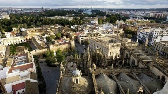 Panorámica de la ciudad de Sevilla