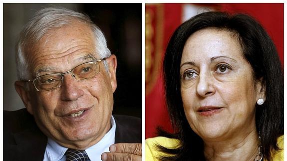 Josep Borrell y Margarita Robles.