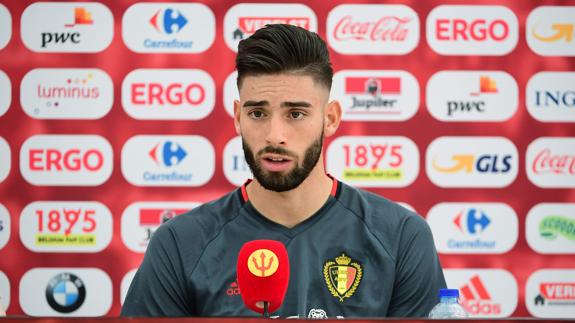 Carrasco, durante una rueda de prensa. 