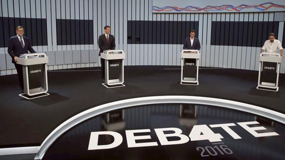 Un momento del debate. 