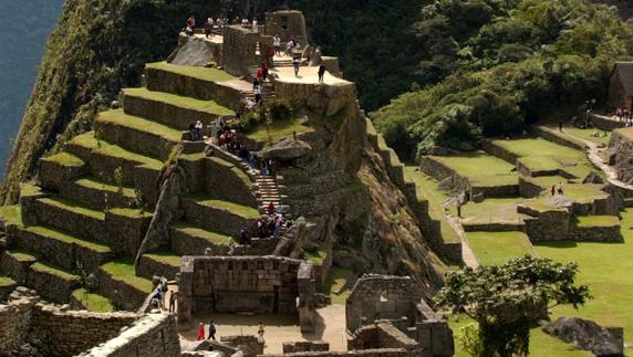 Vista del Machu Picchu, Perú.