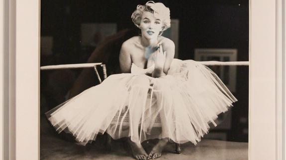 La actriz estadounidense Marilyn Monroe.