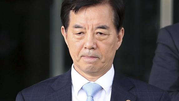 El ministro de Defensa surcoreano, Han Min-koo. 