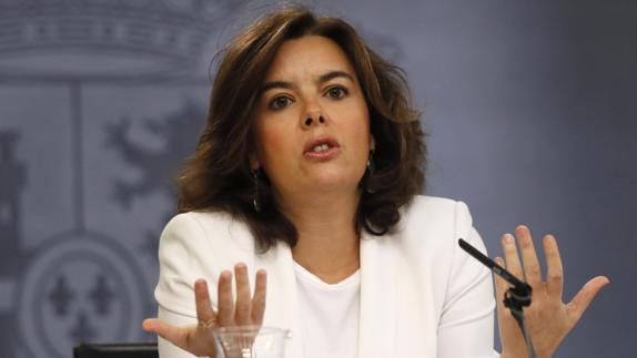 Soraya Sáenz de Santamaría.