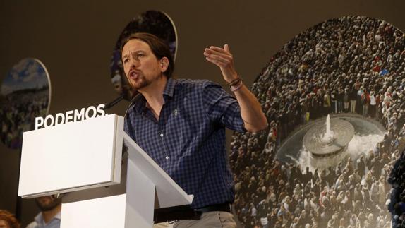 El secretario general de Podemos, Pablo Iglesias.