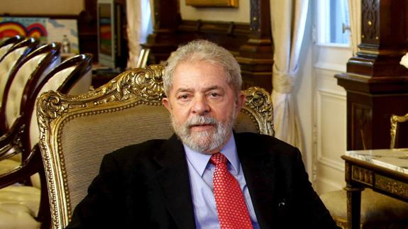 El expresidente brasileño Luiz Inácio Lula da Silva.