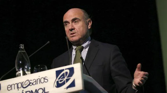 Luis de Guindos. 