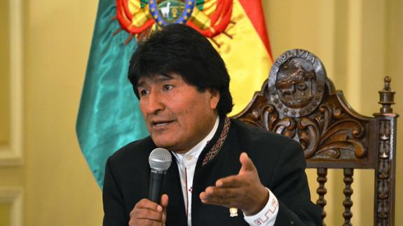 El presidente boliviano, Evo Morales.