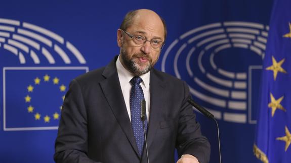 Martin Schulz, presidente de la Eurocámara.