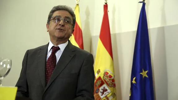 Enric Millo, delegado del Gobierno en Cataluña.