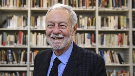 Eduardo Mendoza, en el Instituto Cervantes de Londres.