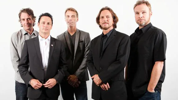 Los componentes de Pearl Jam.