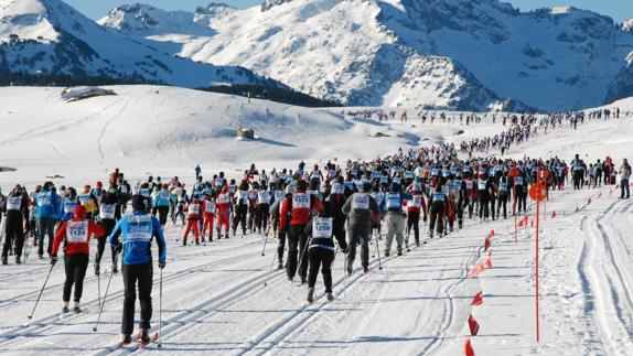 La competición de esquí nórdico es una referencia en Europa