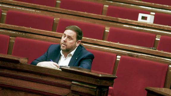 Oriol Junqueras, conseller de Economía.