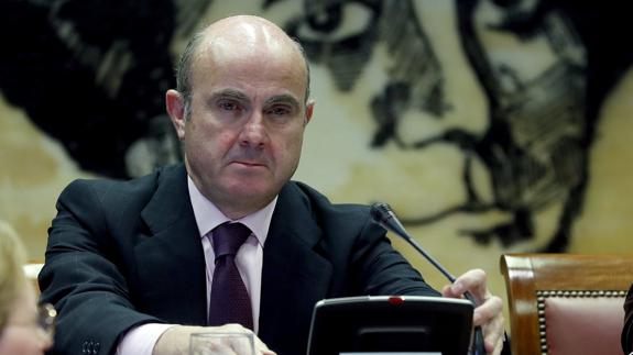 Luis de Guindos, ministro de Economía.