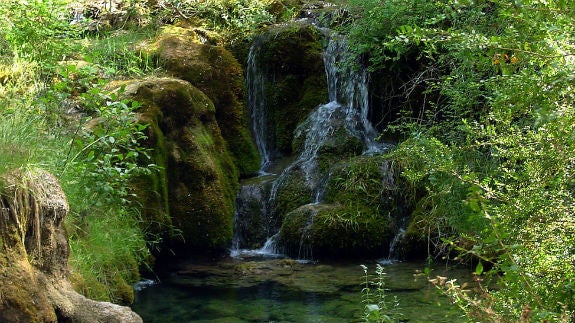 Nacimiento del río Cuervo.