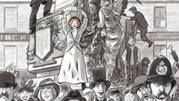 El cómic Sally Heatcote. Sufragista