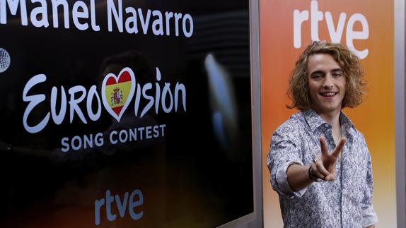 Manel Navarro representará a España en Eurovisión 2017.