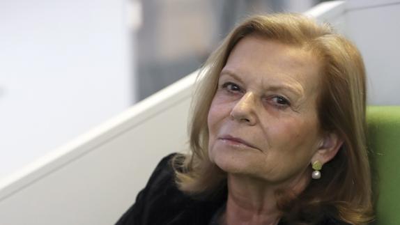 La escritora Carme Riera.
