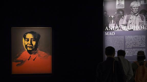 El 'Mao' de Andy Warhol vendido en China.